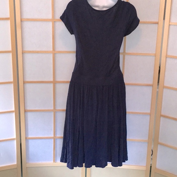 Anthro Cap-sleeved Jersey Dress Dolan T-Shirt size M - Picture 6 of 9